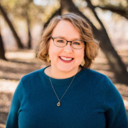 headshot of shepherd Amy Brand