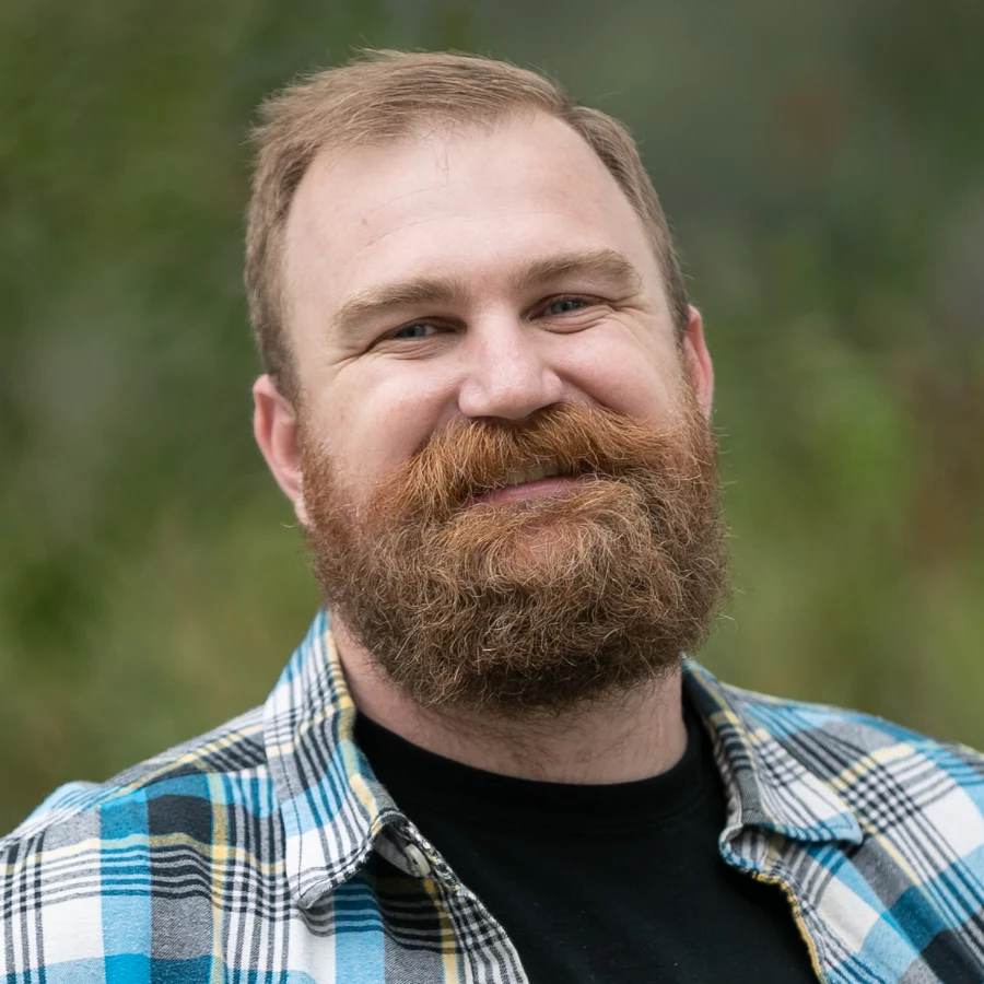 headshot of shepherd Grant Gunther